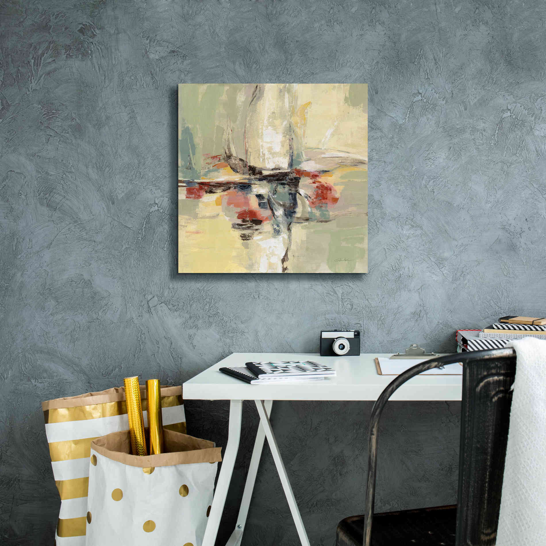 Epic Art 'Island Vibe' by Silvia Vassileva, Canvas Wall Art,18 x 18