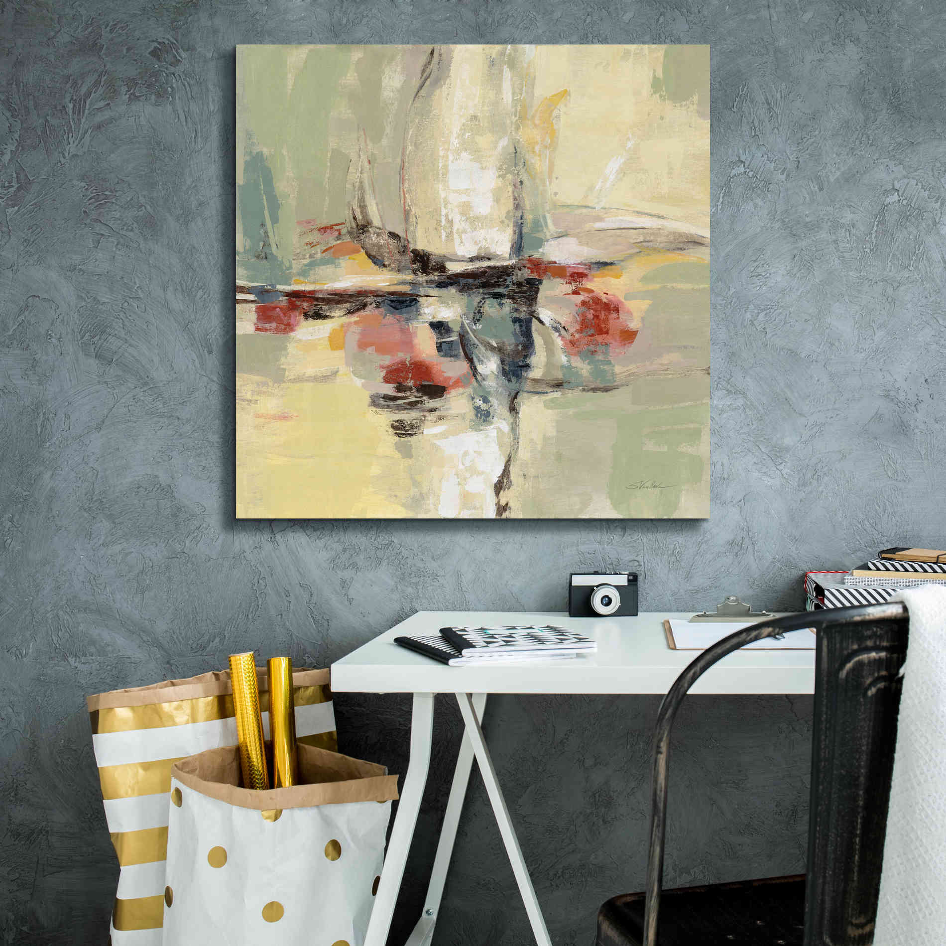 Epic Art 'Island Vibe' by Silvia Vassileva, Canvas Wall Art,26 x 26