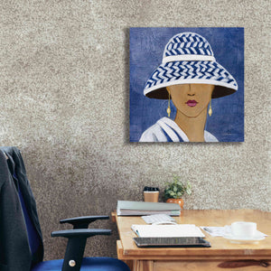 Epic Art 'Lady with Hat II' by Silvia Vassileva, Canvas Wall Art,26 x 26