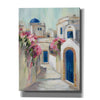 Epic Art 'Santorini Street I' by Silvia Vassileva, Canvas Wall Art,12x16x1.1x0,20x24x1.1x0,26x30x1.74x0,40x54x1.74x0
