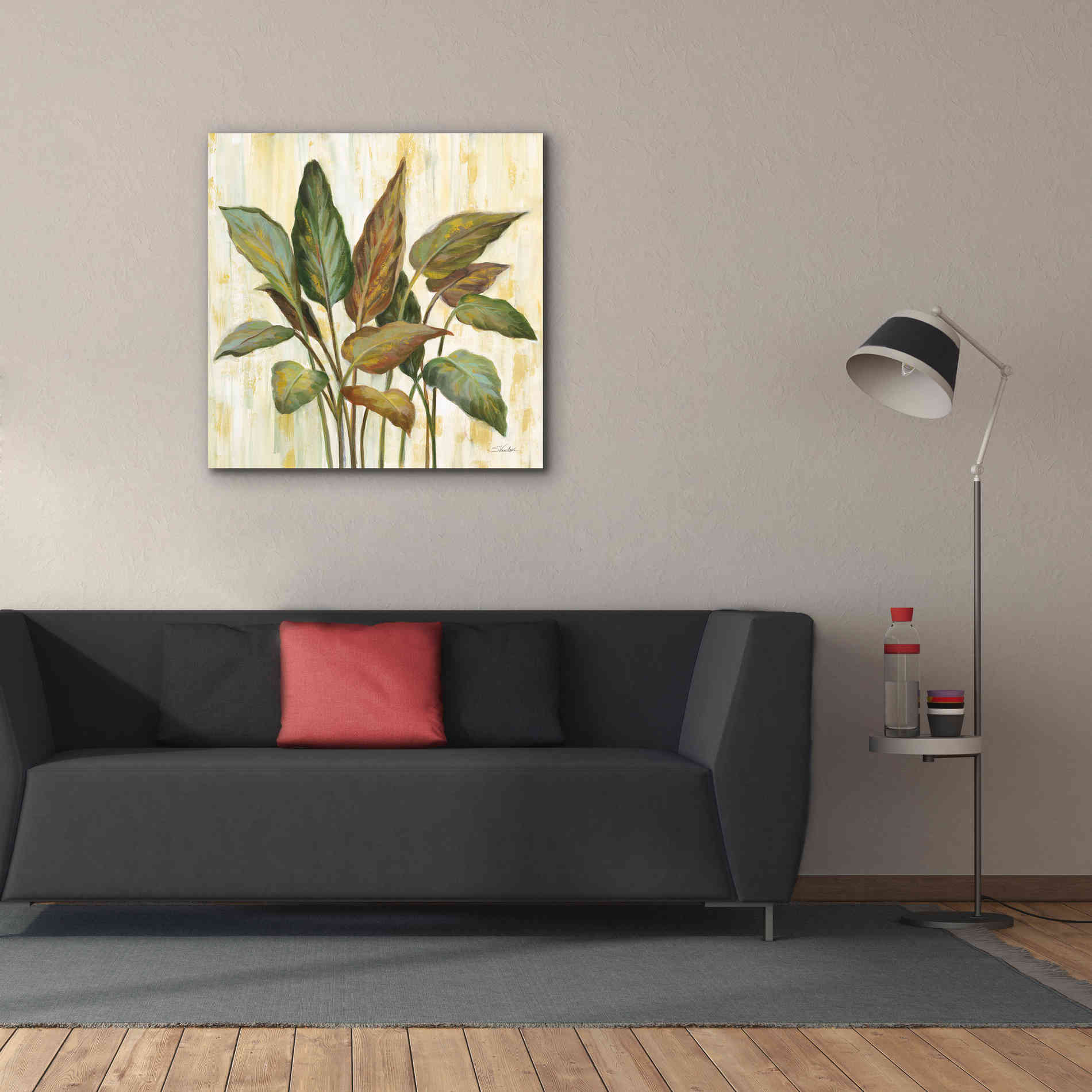 Epic Art 'Fall Greenhouse Leaves' by Silvia Vassileva, Canvas Wall Art,37 x 37