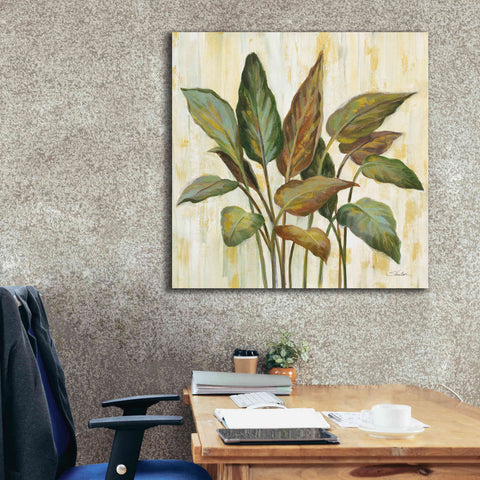 Image of Epic Art 'Fall Greenhouse Leaves' by Silvia Vassileva, Canvas Wall Art,37 x 37