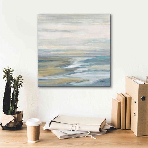 Image of Epic Art 'Morning Sea Light' by Silvia Vassileva, Canvas Wall Art,18 x 18