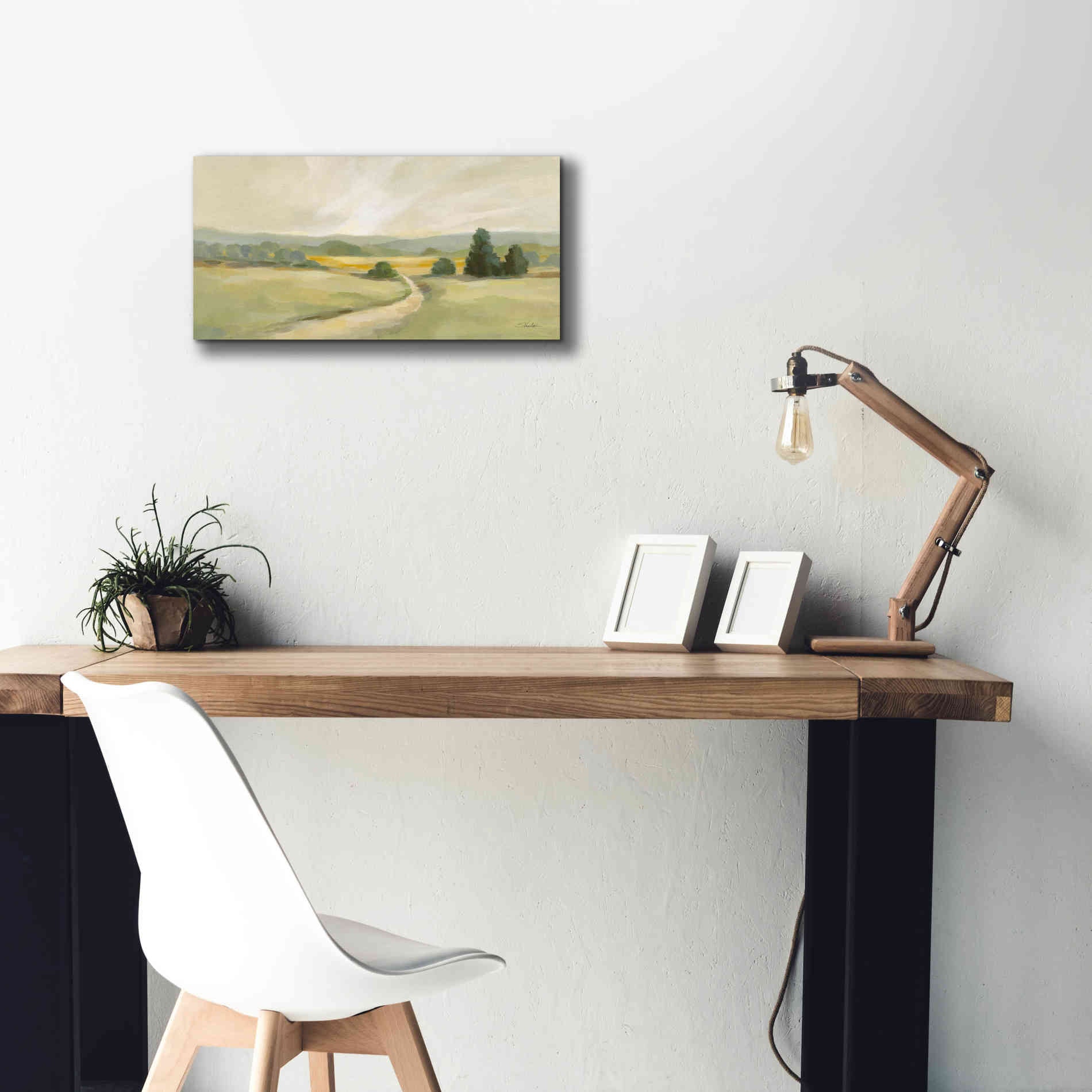 Epic Art 'Sage Hills' by Silvia Vassileva, Canvas Wall Art,24 x 12