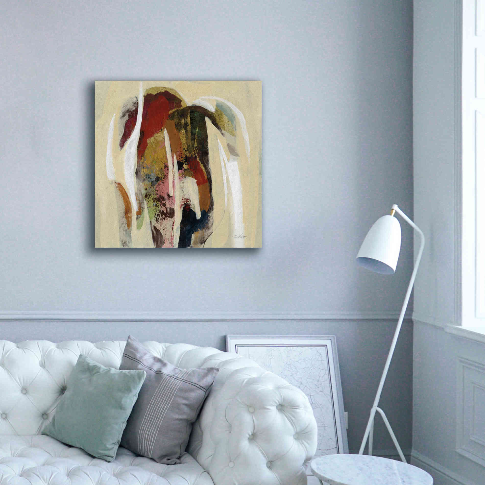 Epic Art 'Terracotta Tile II' by Silvia Vassileva, Canvas Wall Art,37 x 37
