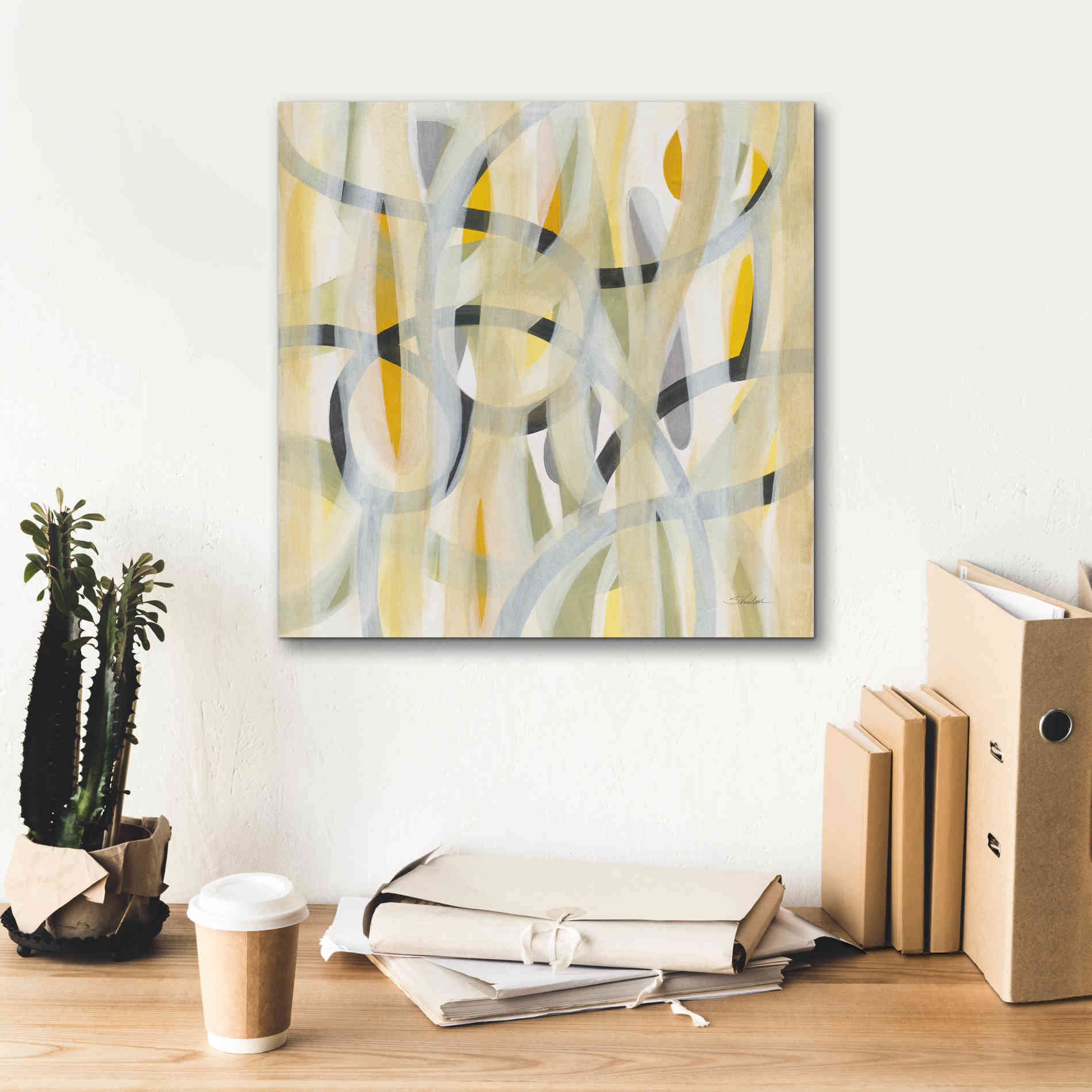 Epic Art 'Sunny Window' by Silvia Vassileva, Canvas Wall Art,18 x 18