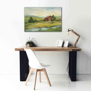 Epic Art 'Springtime Farm' by Silvia Vassileva, Canvas Wall Art,40 x 26