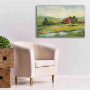 Epic Art 'Springtime Farm' by Silvia Vassileva, Canvas Wall Art,40 x 26