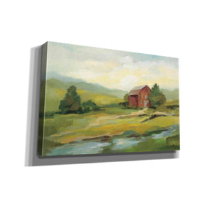 Epic Art 'Springtime Farm' by Silvia Vassileva, Canvas Wall Art,18x12x1.1x0,26x18x1.1x0,40x26x1.74x0,60x40x1.74x0