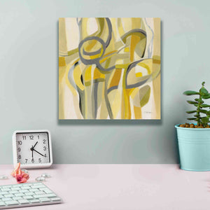 Epic Art 'Mid Mod Yellow' by Silvia Vassileva, Canvas Wall Art,12 x 12