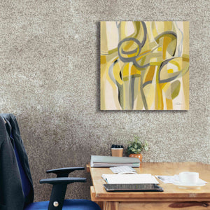 Epic Art 'Mid Mod Yellow' by Silvia Vassileva, Canvas Wall Art,26 x 26