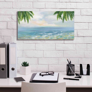 Epic Art 'Island Morning' by Silvia Vassileva, Canvas Wall Art,24 x 12