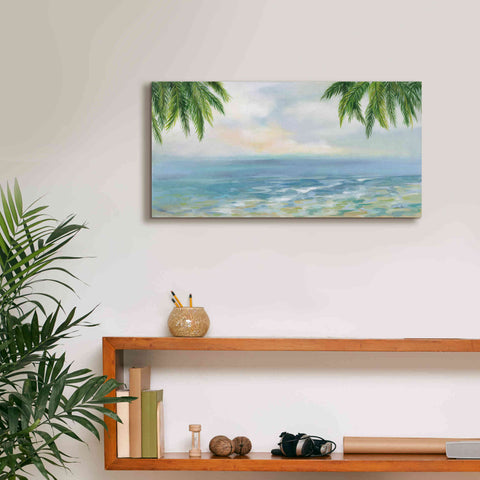Image of Epic Art 'Island Morning' by Silvia Vassileva, Canvas Wall Art,24 x 12