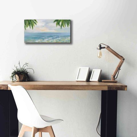 Image of Epic Art 'Island Morning' by Silvia Vassileva, Canvas Wall Art,24 x 12