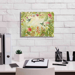 Epic Art 'Hummingbirds Song I' by Silvia Vassileva, Canvas Wall Art,16 x 12