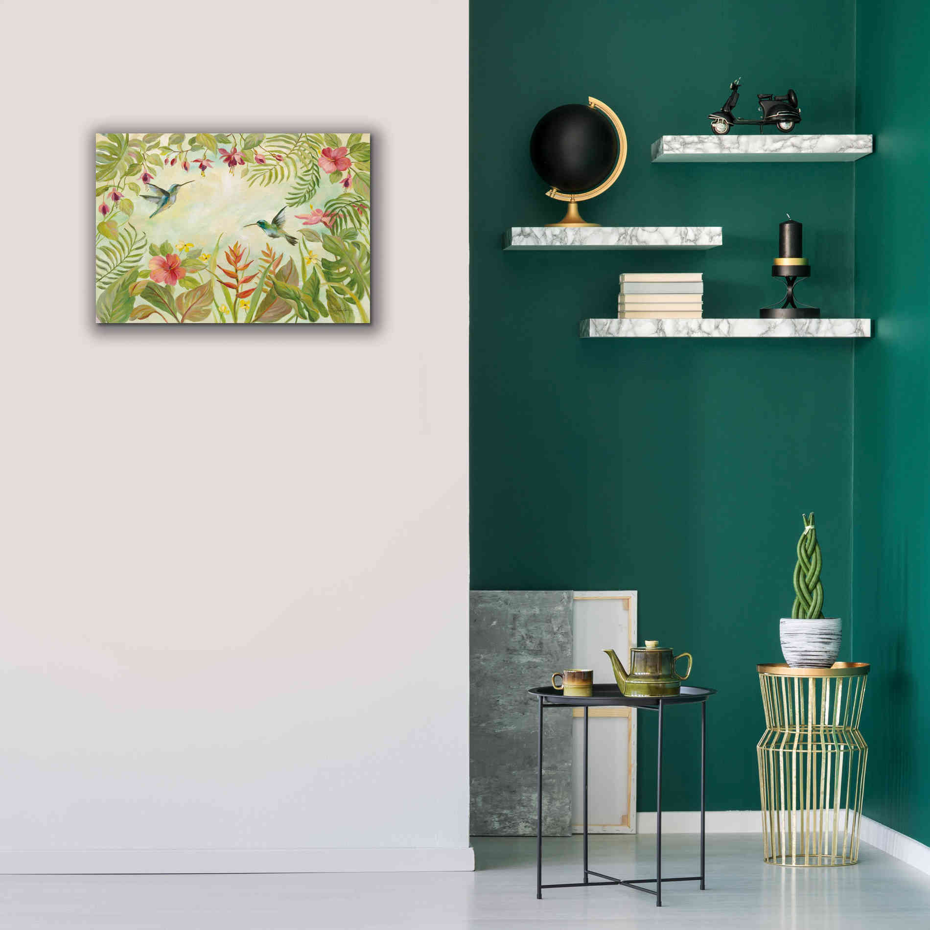Epic Art 'Hummingbirds Song I' by Silvia Vassileva, Canvas Wall Art,26 x 18