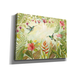 Epic Art 'Hummingbirds Song I' by Silvia Vassileva, Canvas Wall Art,16x12x1.1x0,26x18x1.1x0,34x26x1.74x0,54x40x1.74x0