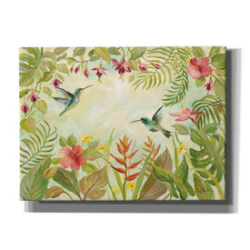 Epic Art 'Hummingbirds Song I' by Silvia Vassileva, Canvas Wall Art,16x12x1.1x0,26x18x1.1x0,34x26x1.74x0,54x40x1.74x0