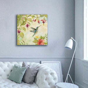 Epic Art 'Hummingbirds Song II' by Silvia Vassileva, Canvas Wall Art,37 x 37