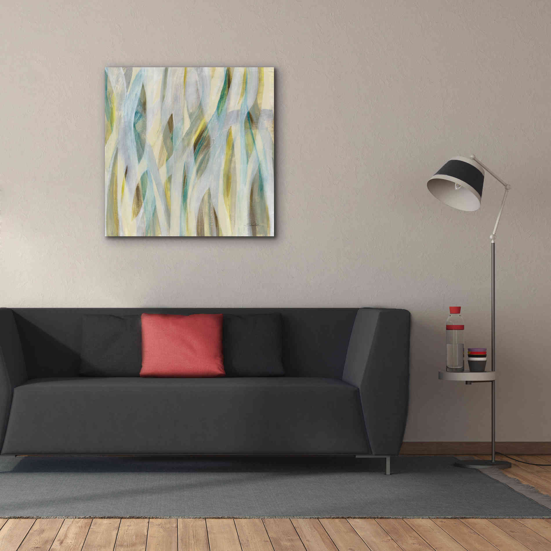 Epic Art 'Grassy Meadow' by Silvia Vassileva, Canvas Wall Art,37 x 37