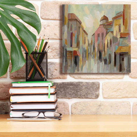 Image of Epic Art 'Pastel Street II' by Silvia Vassileva, Canvas Wall Art,12 x 12