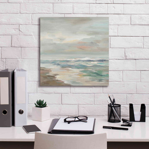 Image of Epic Art 'Pastel Tide' by Silvia Vassileva, Canvas Wall Art,18 x 18