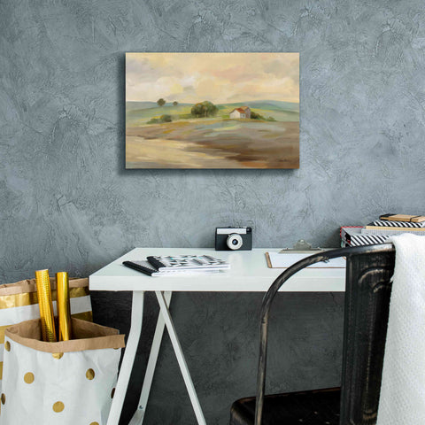 Image of Epic Art 'Path to the Farm' by Silvia Vassileva, Canvas Wall Art,18 x 12