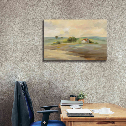 Image of Epic Art 'Path to the Farm' by Silvia Vassileva, Canvas Wall Art,40 x 26