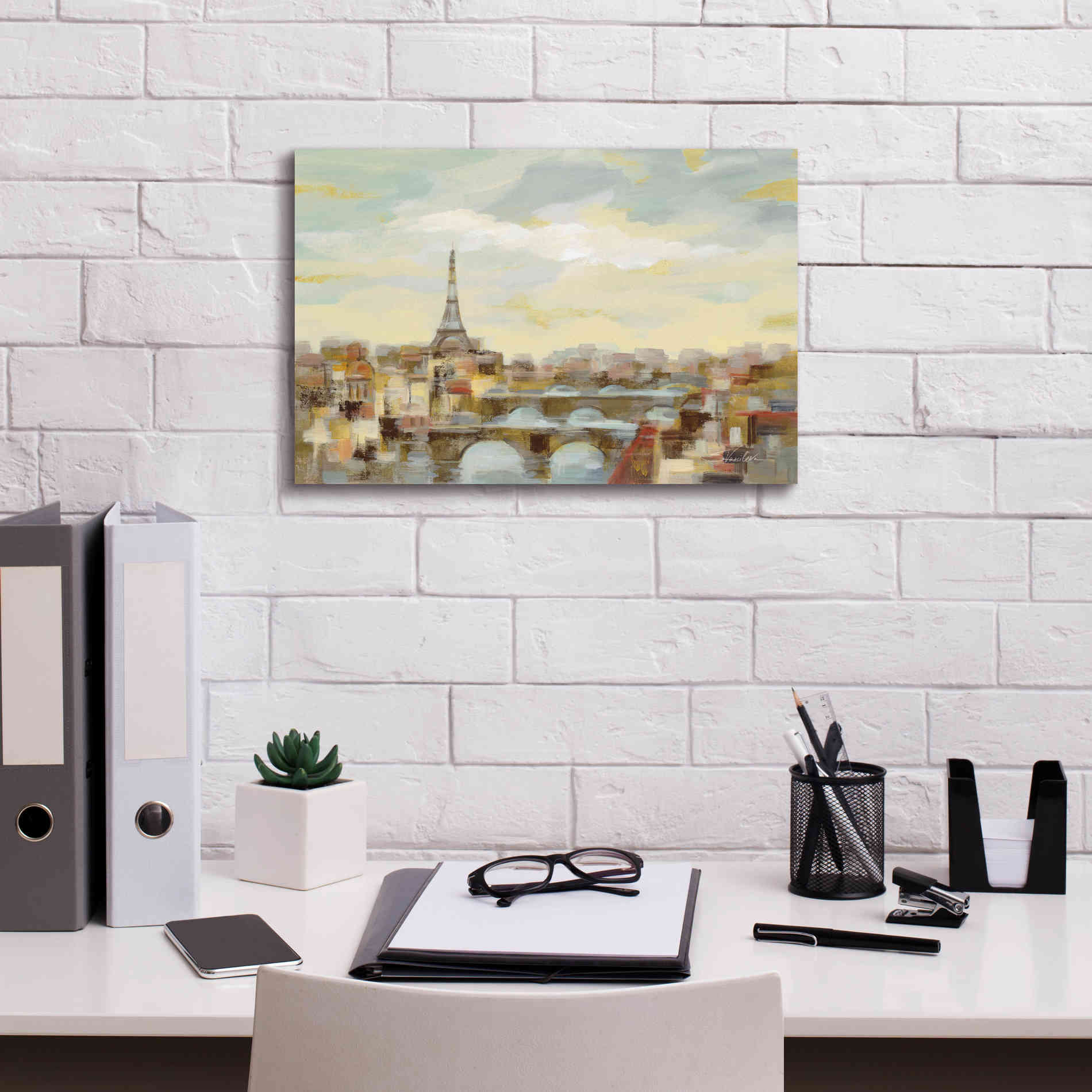 'Paris Afternoon' by Silvia Vassileva, Canvas Wall Art,18 x 12