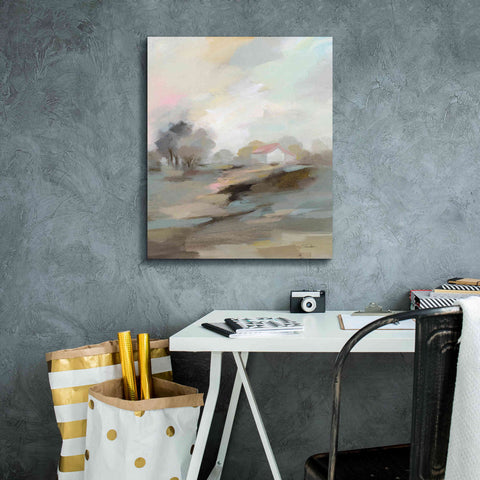 Image of 'Farm in April' by Silvia Vassileva, Canvas Wall Art,20 x 24