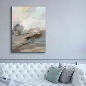 'Farm in April' by Silvia Vassileva, Canvas Wall Art,40 x 54