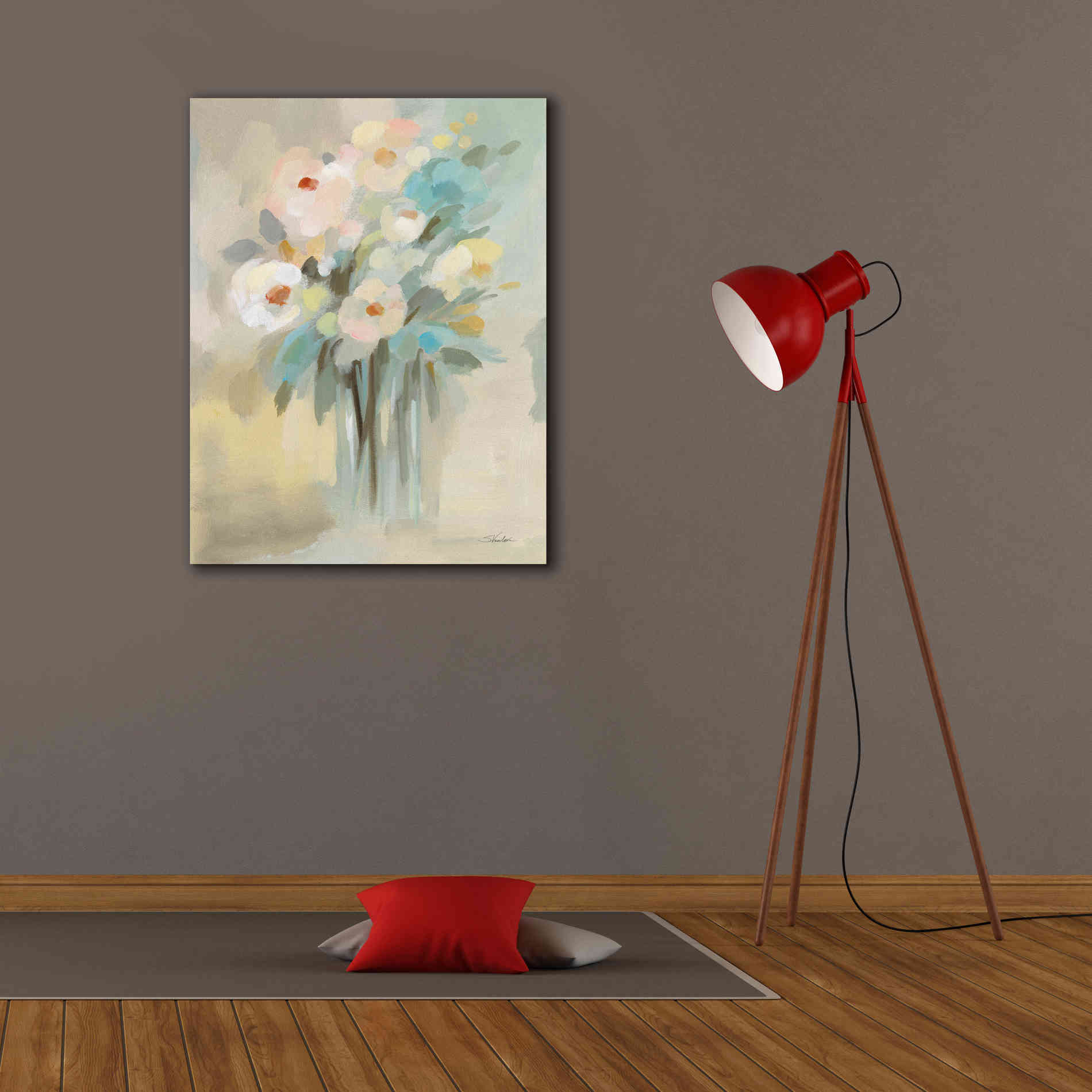 'Love Message' by Silvia Vassileva, Canvas Wall Art,26 x 34