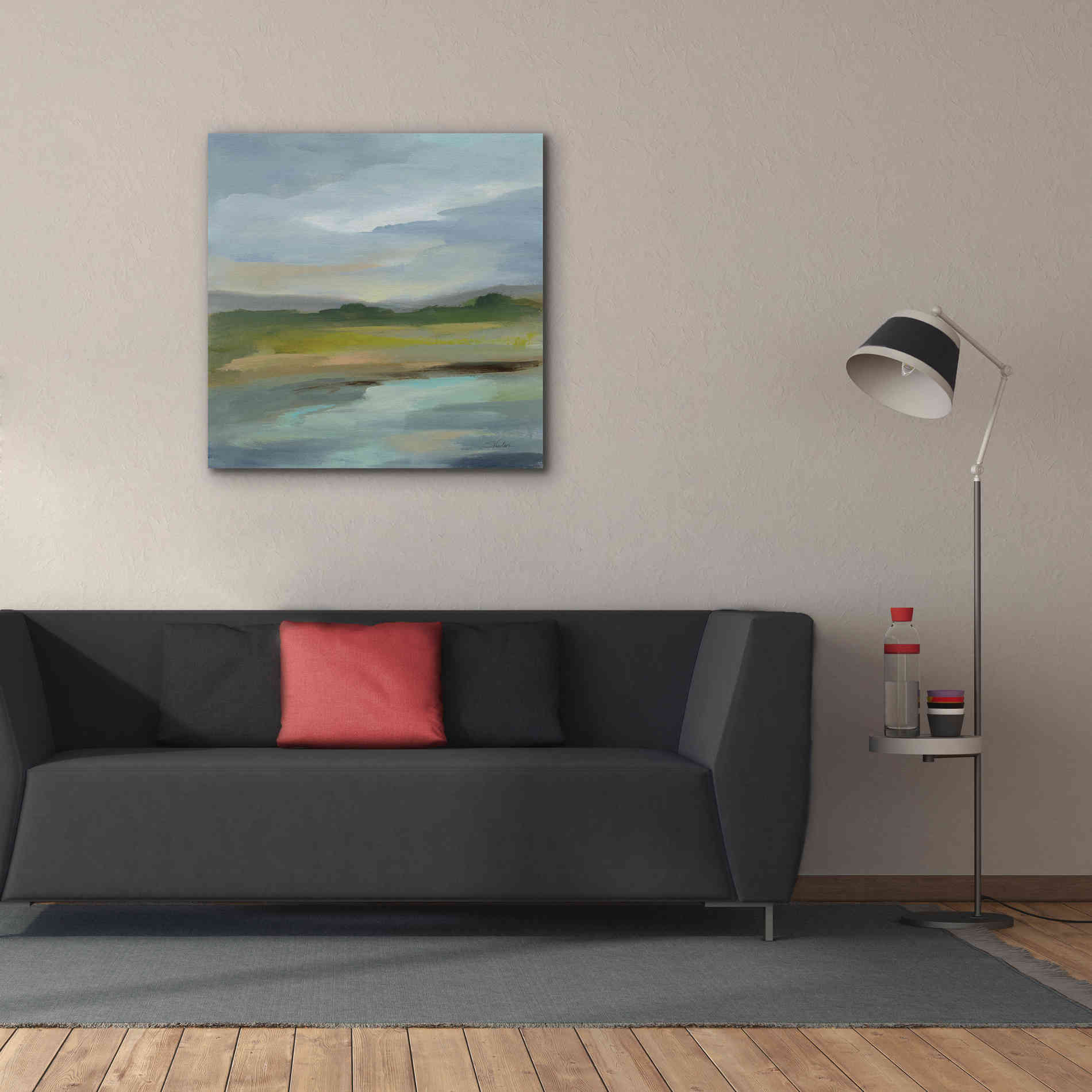 'Clouds and Shadows' by Silvia Vassileva, Canvas Wall Art,37 x 37