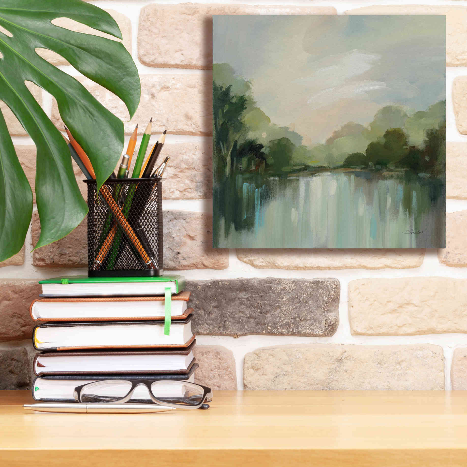 'Cool Spring Day' by Silvia Vassileva, Canvas Wall Art,12 x 12