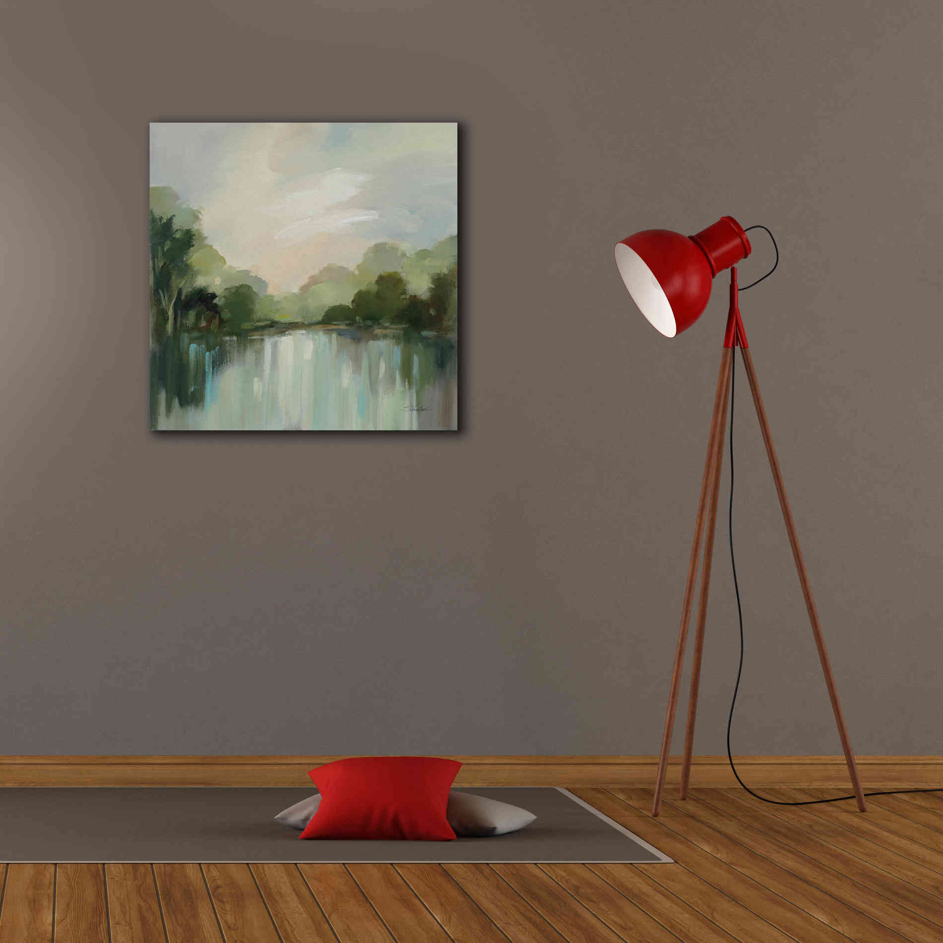 'Cool Spring Day' by Silvia Vassileva, Canvas Wall Art,26 x 26