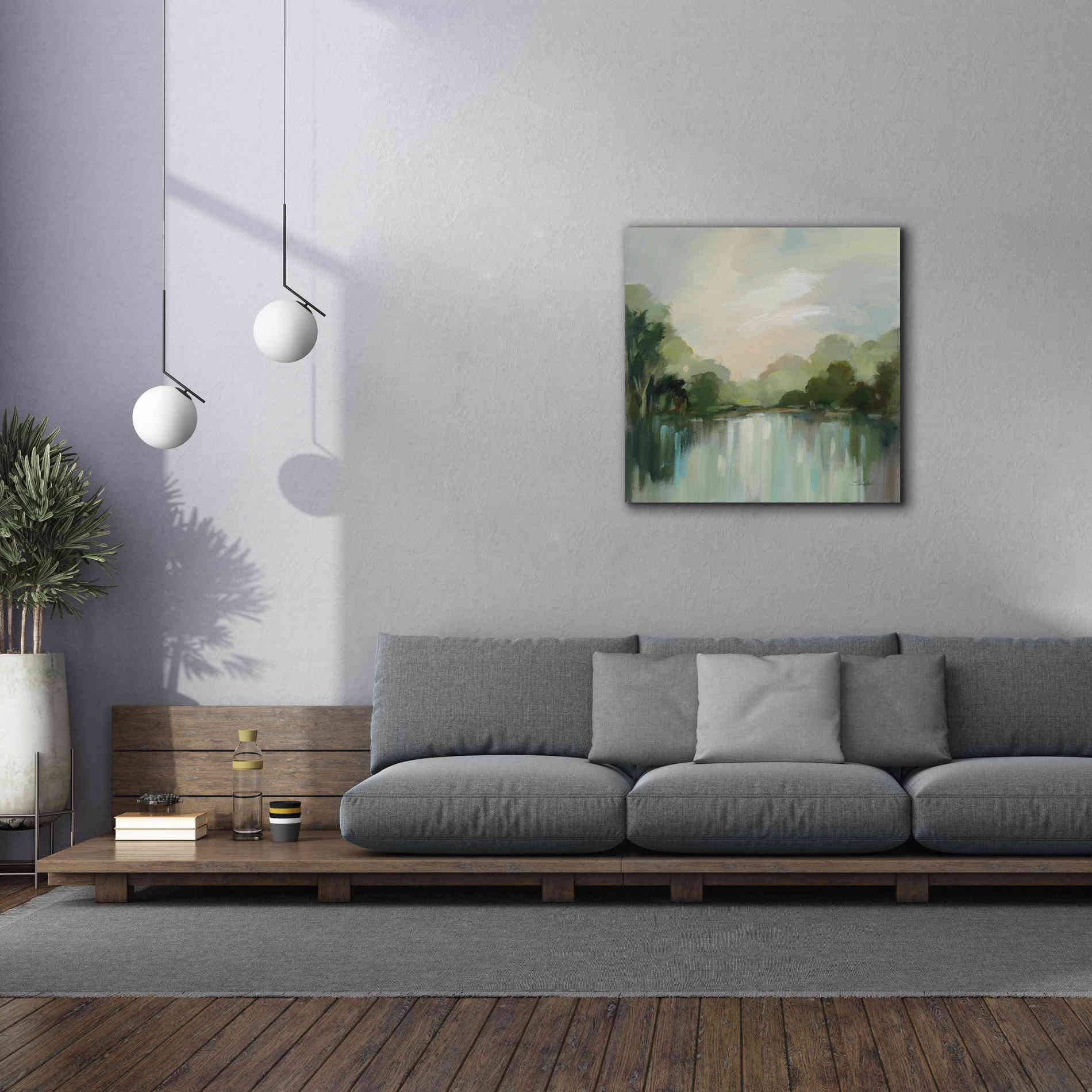 'Cool Spring Day' by Silvia Vassileva, Canvas Wall Art,37 x 37