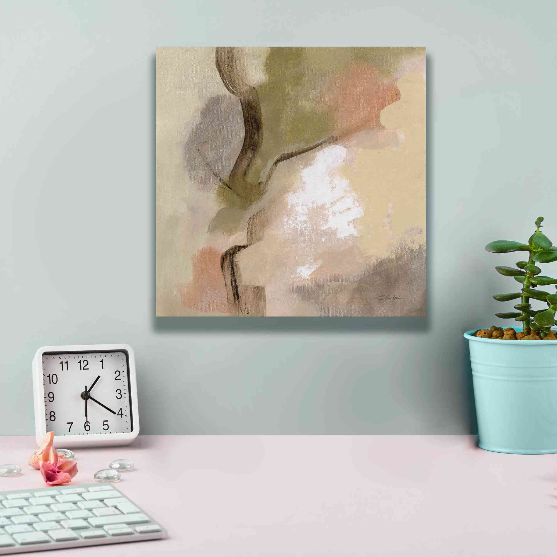 'Meadow View I' by Silvia Vassileva, Canvas Wall Art,12 x 12
