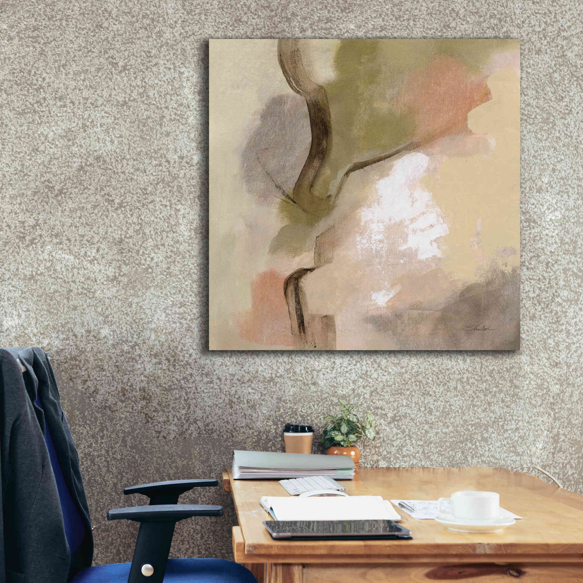 'Meadow View I' by Silvia Vassileva, Canvas Wall Art,37 x 37