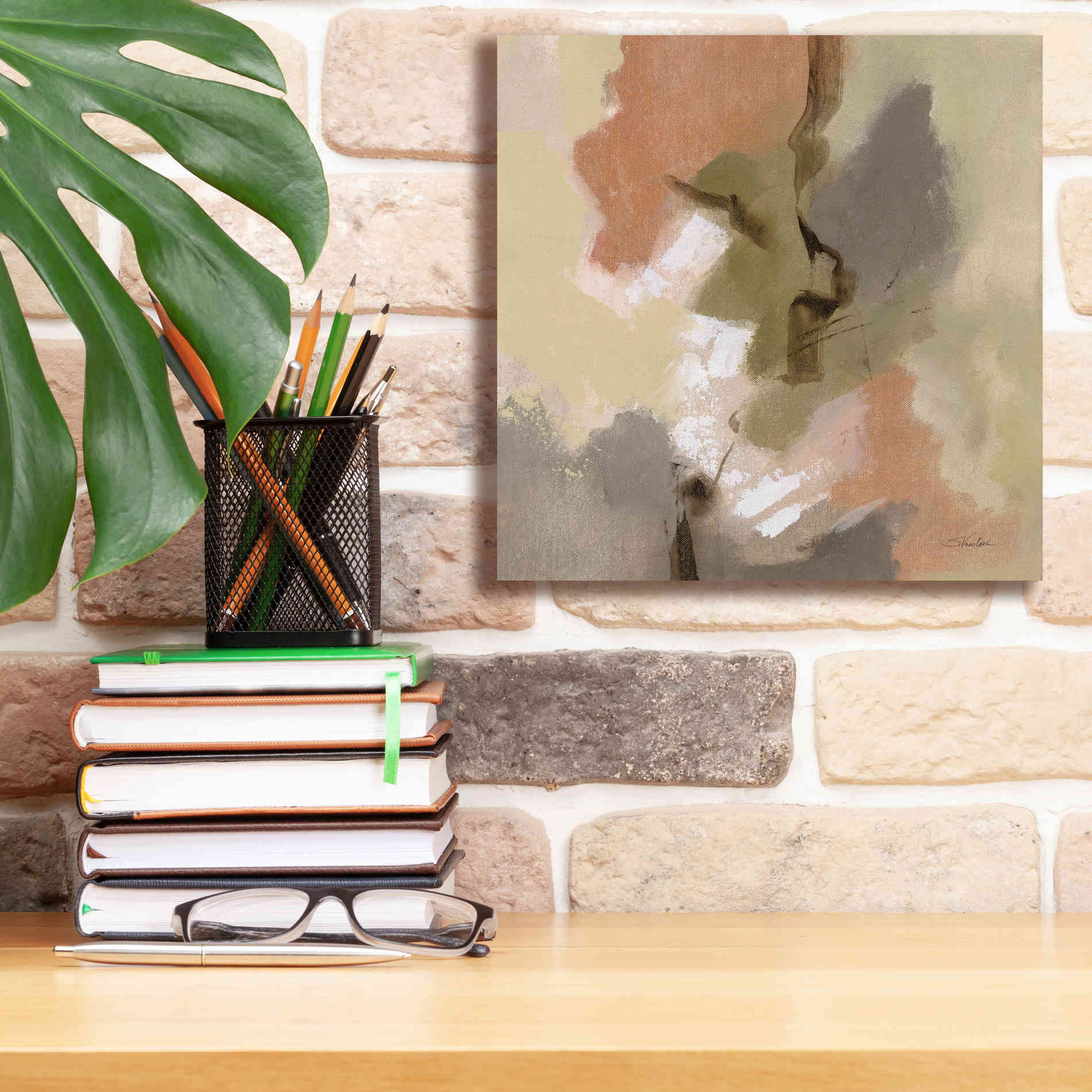 'Meadow View II' by Silvia Vassileva, Canvas Wall Art,12 x 12