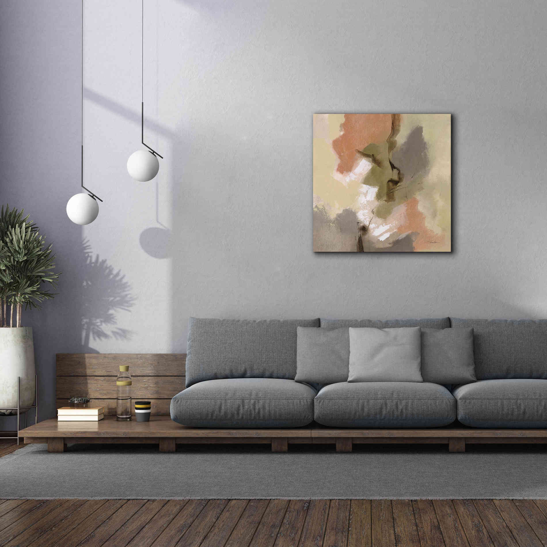 'Meadow View II' by Silvia Vassileva, Canvas Wall Art,37 x 37