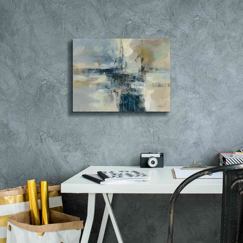 Image of 'Sea Port' by Silvia Vassileva, Canvas Wall Art,16 x 12