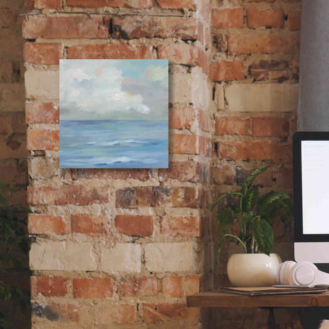 Image of 'Morning Seaside Clouds' by Silvia Vassileva, Canvas Wall Art,12 x 12