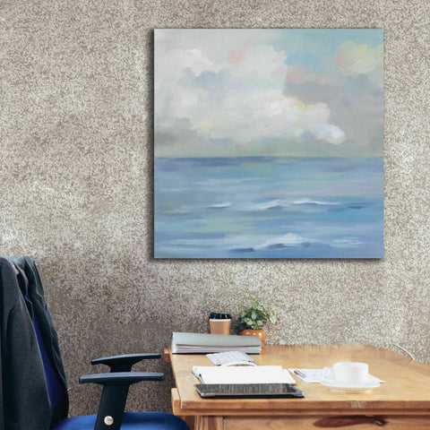 Image of 'Morning Seaside Clouds' by Silvia Vassileva, Canvas Wall Art,37 x 37