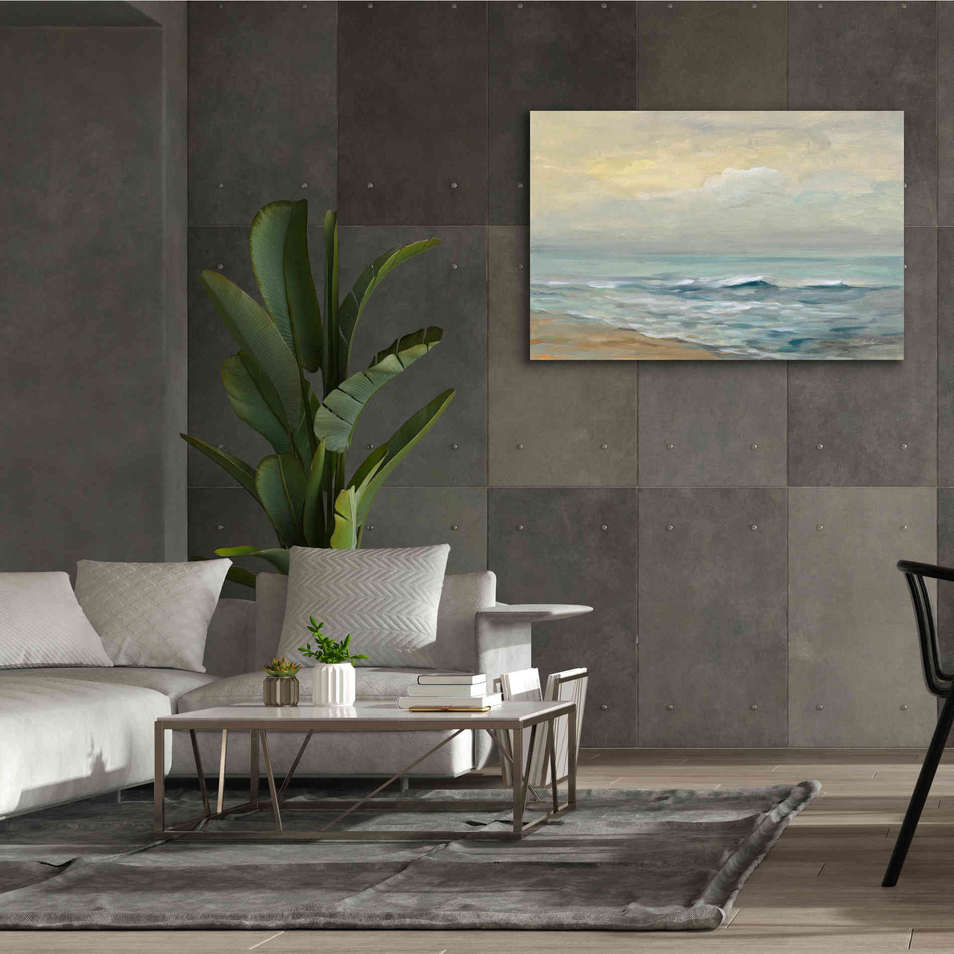 'Sunrise Over the Sea' by Silvia Vassileva, Canvas Wall Art,60 x 40