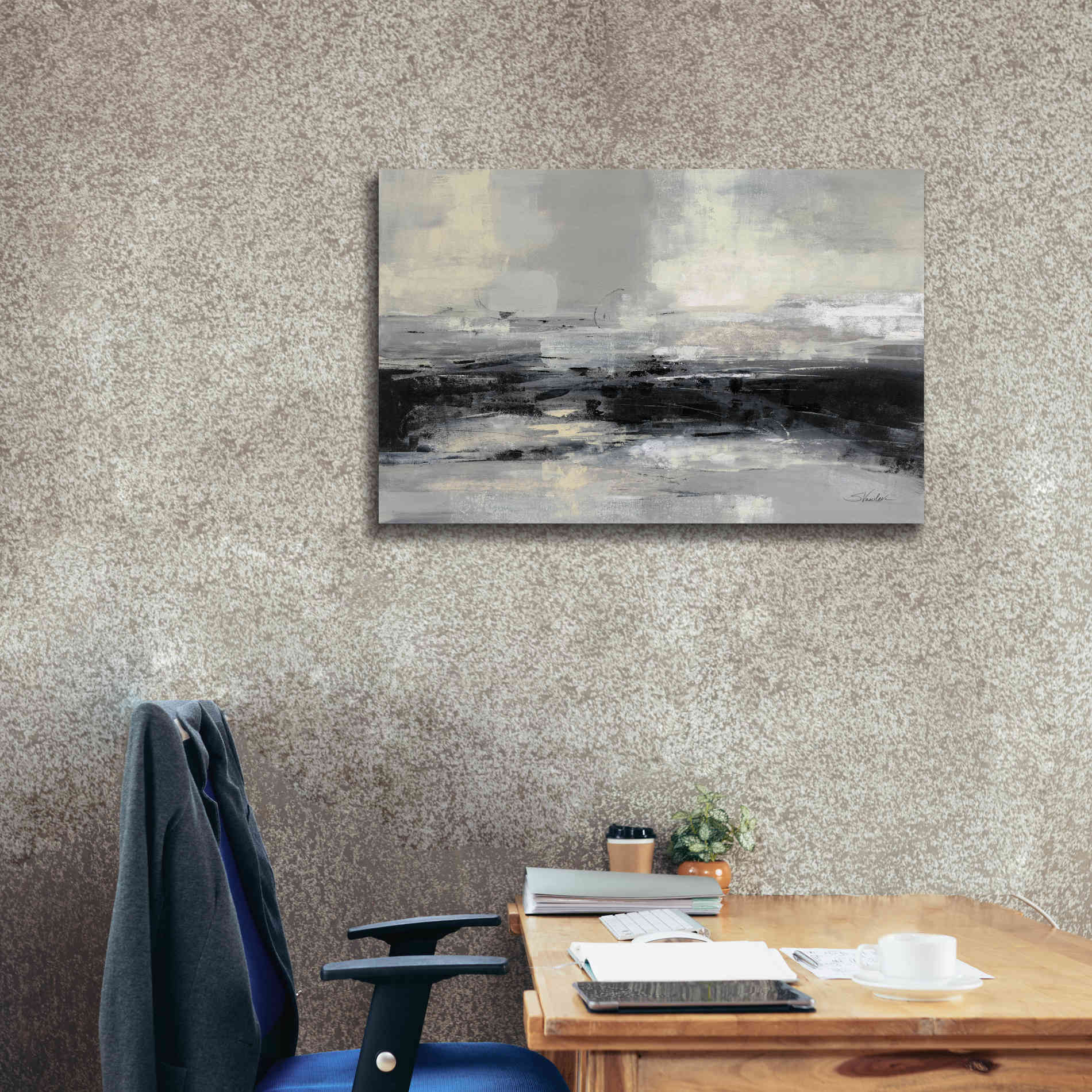 'Winter Road' by Silvia Vassileva, Canvas Wall Art,40 x 26