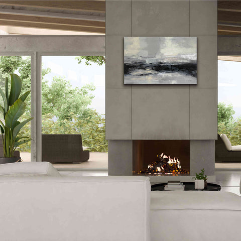 Image of 'Winter Road' by Silvia Vassileva, Canvas Wall Art,40 x 26