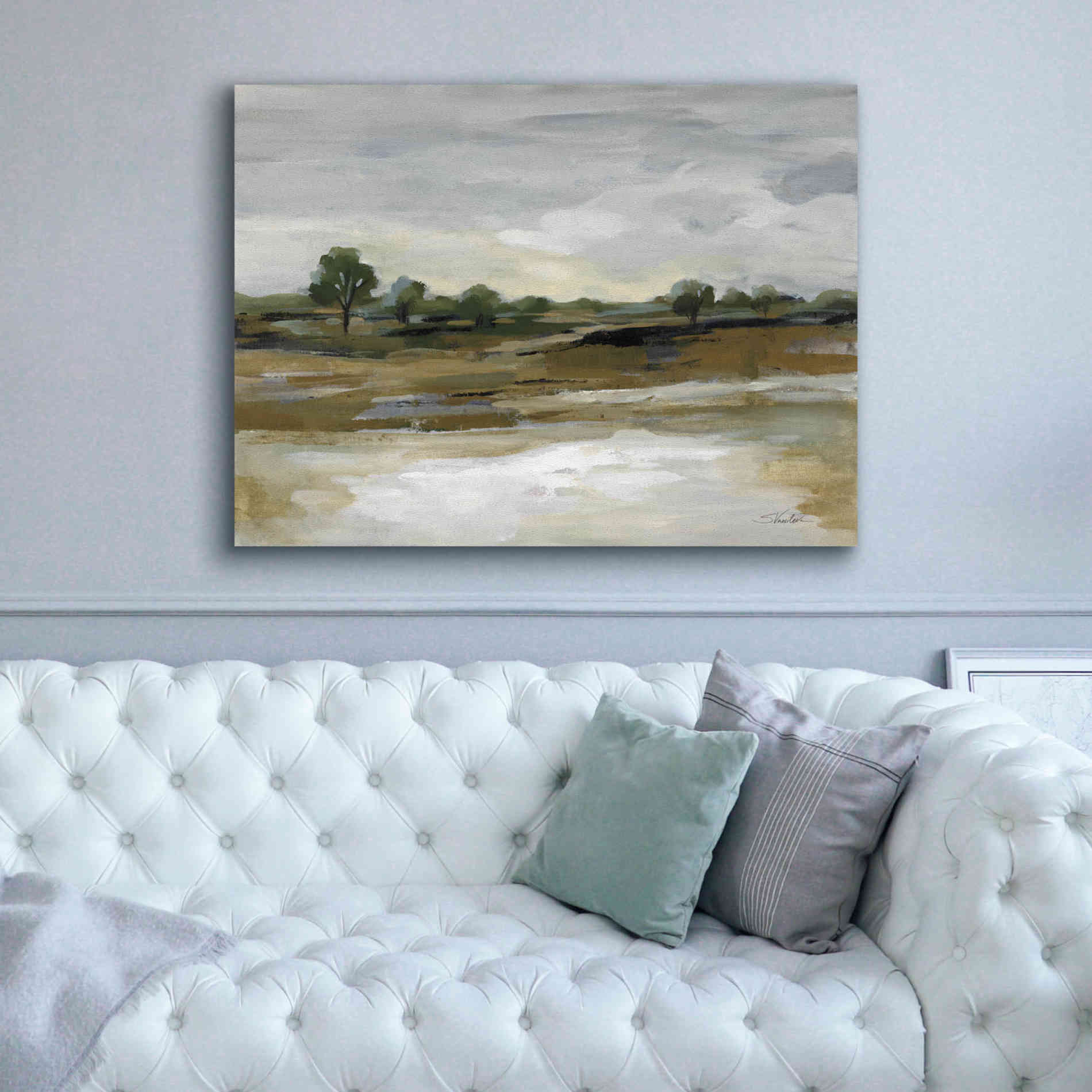 'Cool April Day' by Silvia Vassileva, Canvas Wall Art,54 x 40