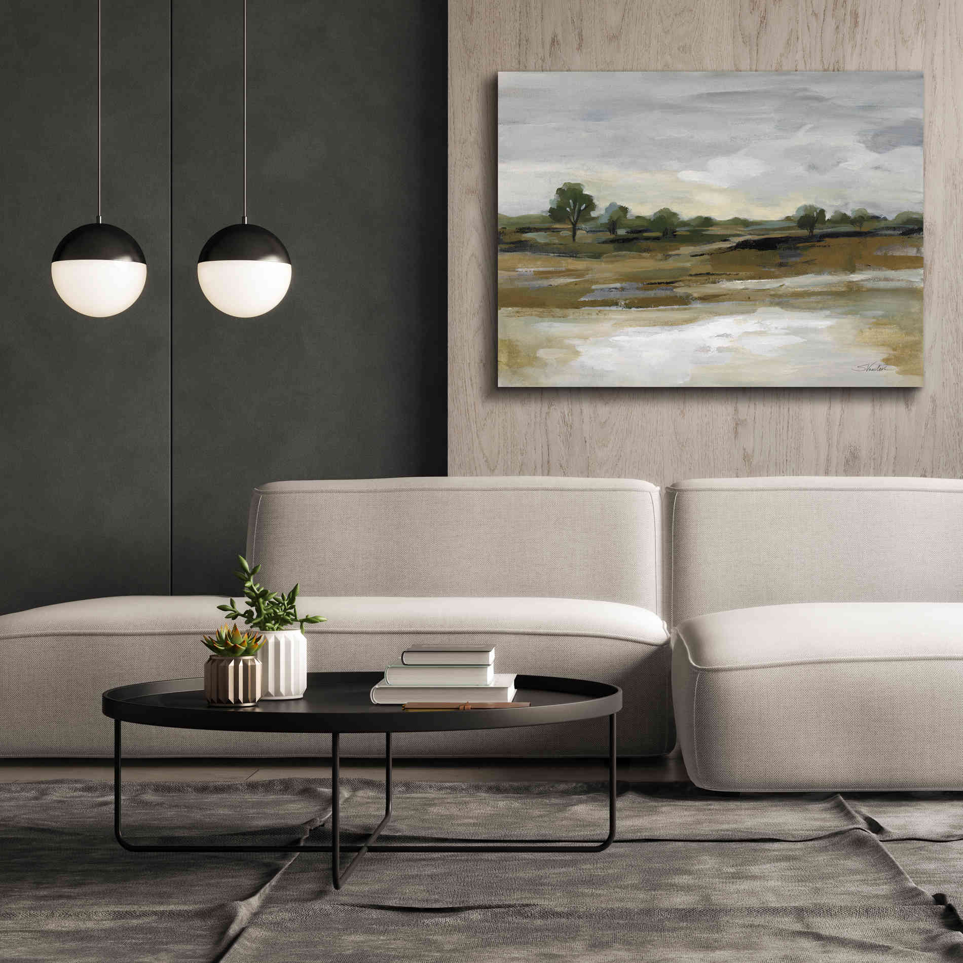 'Cool April Day' by Silvia Vassileva, Canvas Wall Art,54 x 40