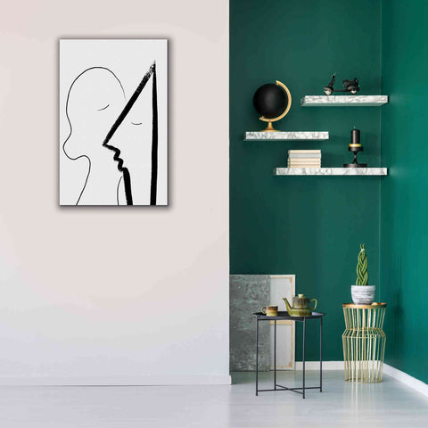 Image of 'A Sweet Kiss' by Cesare Bellassai, Canvas Wall Art,26 x 40
