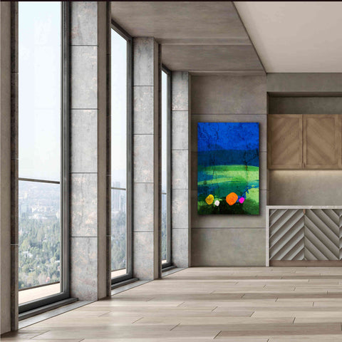 Image of 'A Walk in the Meadow' by Cesare Bellassai, Canvas Wall Art,40 x 60
